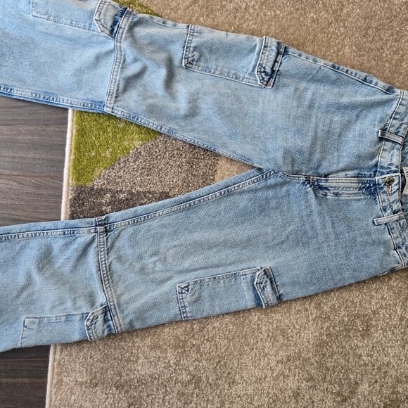 ZARA Cargo Jeans size 0 - Picture 4 of 6